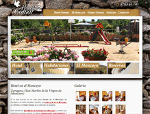 Tablet Screenshot of hotelgomar.com